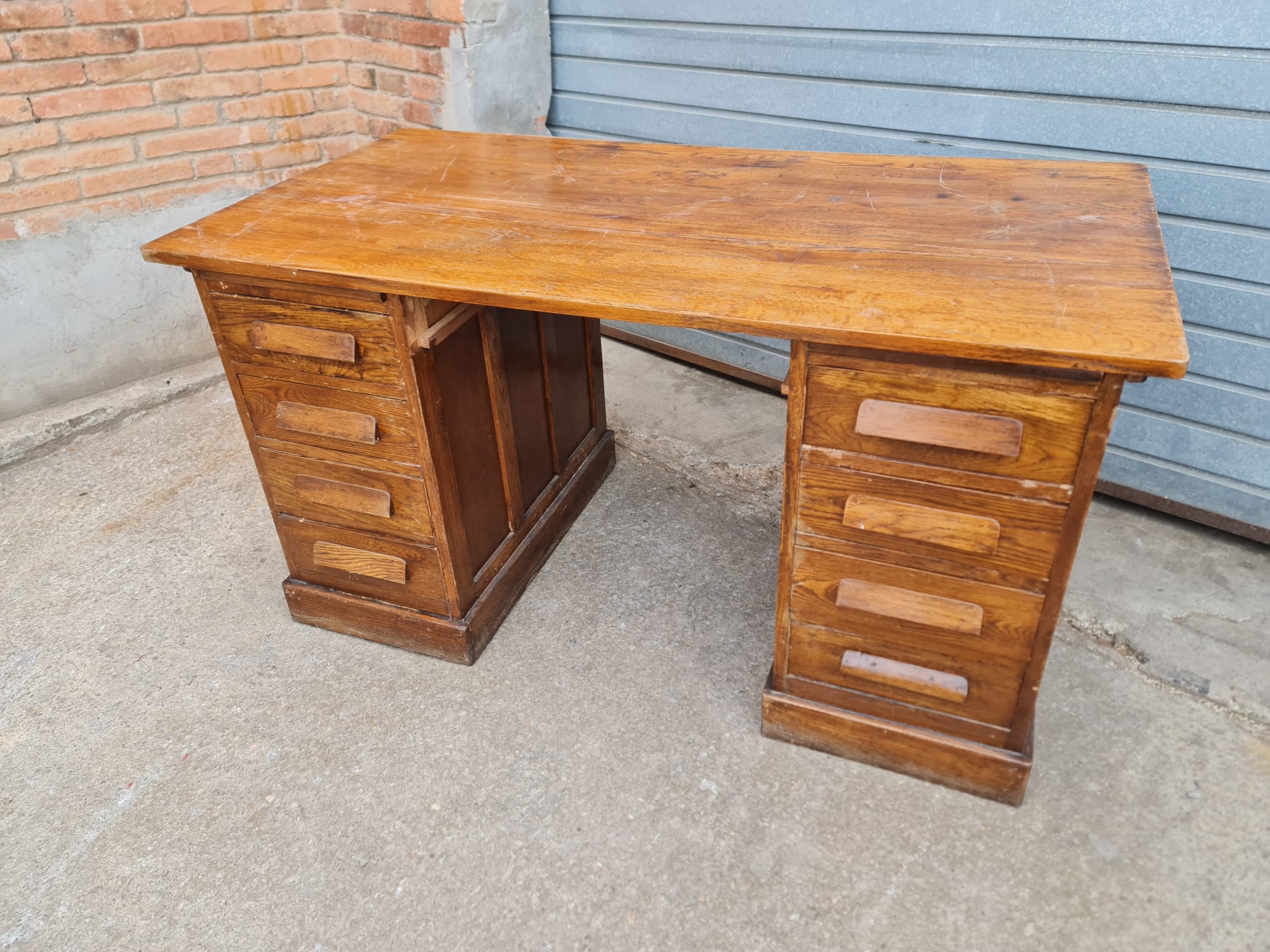 mesa escritorio oficina madera 80x150x77 1u